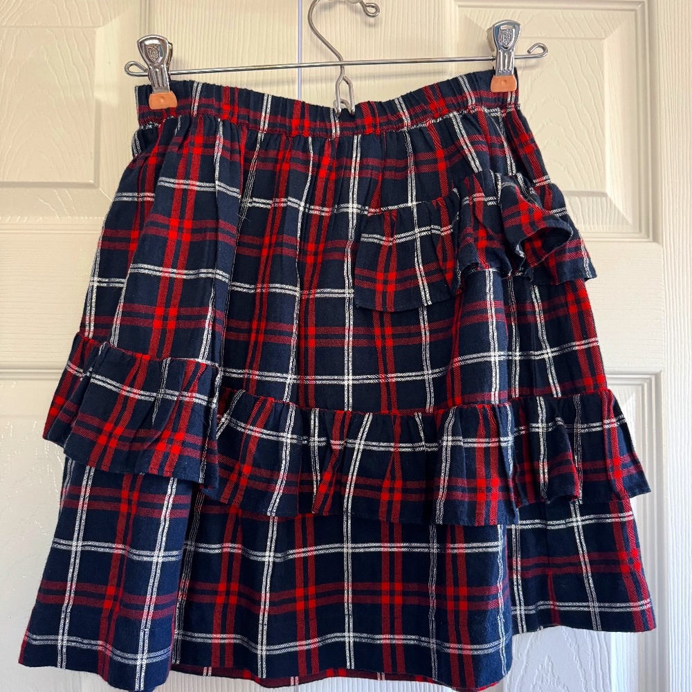 Girls Crew Cuts Plaid Skirt size 12